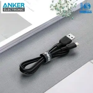 کابل انکر USB-A به Lightning قیمت کابل USB-A به لایتنینگ آیفون مدل Anker A8432H12 طول 3 فوت یا 92 سانتی متر با گارانتی خدمات طلایی ایستا
