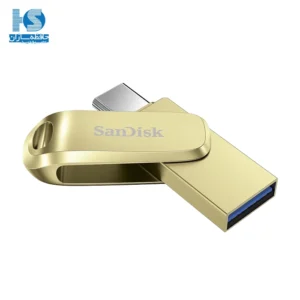 فلش مموری سن دیسک مدل Ultra Dual Drive Luxe. فلش SanDisk مدل اولترا دوال درایو لوکس USB Type-C