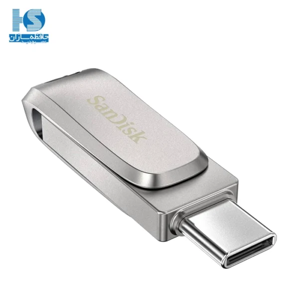 فلش مموری سن دیسک مدل Ultra Dual Drive Luxe. فلش SanDisk مدل اولترا دوال درایو لوکس USB Type-C