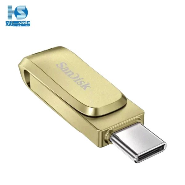 فلش مموری سن دیسک مدل Ultra Dual Drive Luxe. فلش SanDisk مدل اولترا دوال درایو لوکس USB Type-C