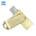 فلش مموری سن دیسک مدل Ultra Dual Drive Luxe. فلش SanDisk مدل اولترا دوال درایو لوکس USB Type-C