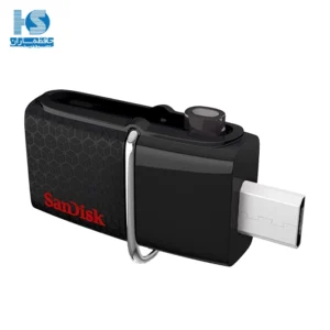 فلش سن دیسک Dual USB Drive 3.0. فلش مموری SanDisk مدل دوال یواس‌بی درایو 3.0.