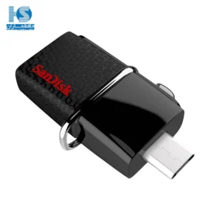 فلش سن دیسک Dual USB Drive 3.0. فلش مموری SanDisk مدل دوال یواس‌بی درایو 3.0.