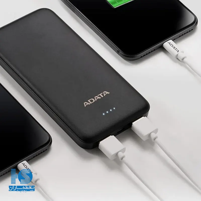 پاور بانک ای دیتا (ADATA) مدل T10000 ظرفیت 10000mAh