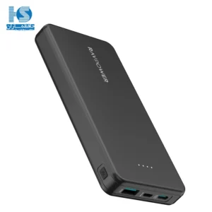 پاوربانک روپاور RP-PB1215. پاوربانک رو پاور مدل RAVPower RP-PB1215 10000mAh 10W 3-Port Power Bank (Global Version)