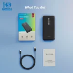 پاوربانک روپاور RP-PB1216. پاور بانک رو پاور مدل RAVPOWER RP-PB1216 PD Pioneer 4-Port Power Bank Black Global ظرفیت 20000mAh توان 15W