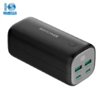 پاوربانک راوپاور RP-PB208Pro. پاور بانک راو پاور مدل RAVPower Power Bank RP-PB208PRO 20000MAH GaN PD65W 4-Port Portable Charger Offline Black