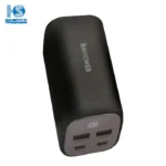 پاوربانک راوپاور RP-PB208Pro. پاور بانک راو پاور مدل RAVPower Power Bank RP-PB208PRO 20000MAH GaN PD65W 4-Port Portable Charger Offline Black