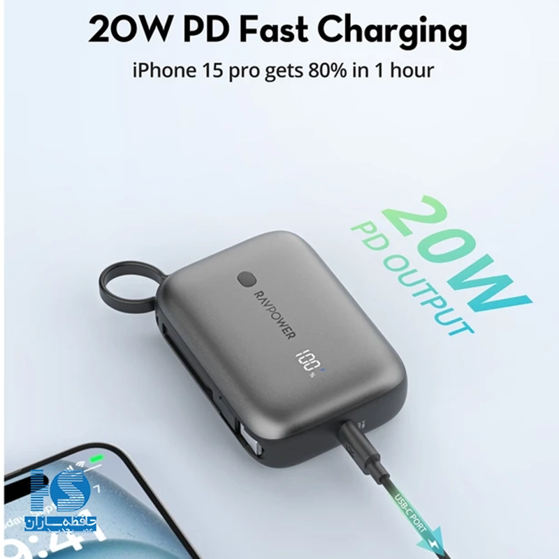 پاوربانک راوپاور مدل RP-PB1224