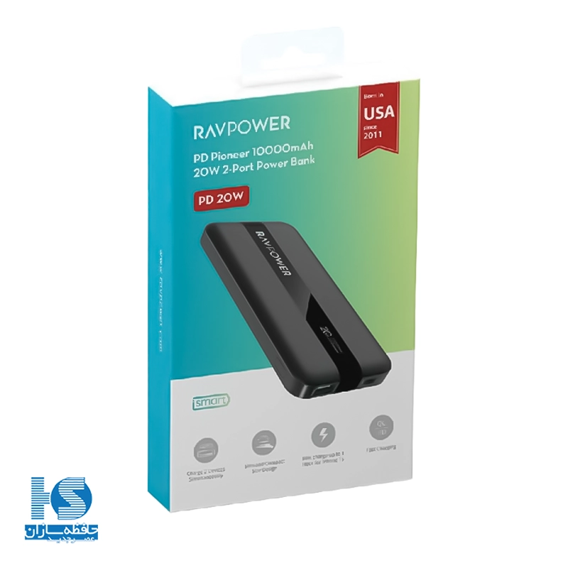 پاوربانک راوپاور مدل RP-PB1236
