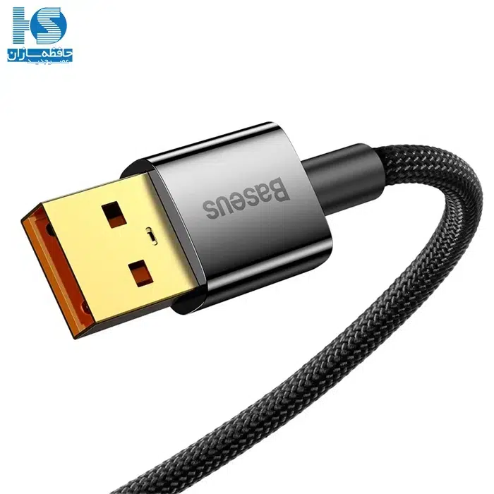 کابل بیسوس USB به تایپ سی Explorer قیمت کابل شارژ و انتقال دیتا باسئوس USB A به Type C مدل Baseus اکسپلورر Auto Power-Off گارانتی 24ماهه‌ی آونگ
