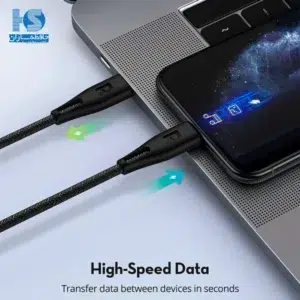 کابل راوپاور Type‑C به Lightning مدل RP-CB1018 قیمت کابل روپاور تایپ سی به لایتنینگ آیفون سرعت انتقال ۴۸۰ مگابیت بر ثانیه با گارانتی 18 ماهه‌ی آواژنگ