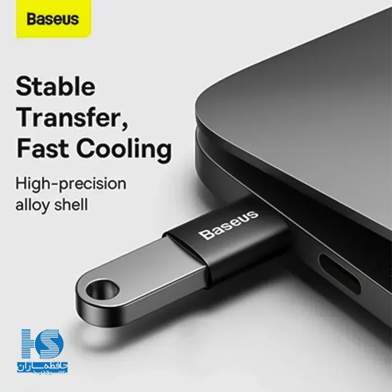 آداپتور OTG بیسوس مدل تایپ سی به USB سری Igenuity