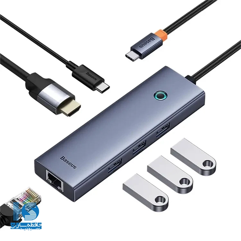 هاب ۶ پورت بیسوس مدل UltraJoy Series