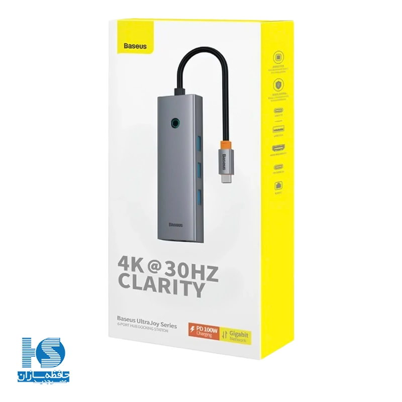 هاب ۶ پورت بیسوس مدل UltraJoy Series