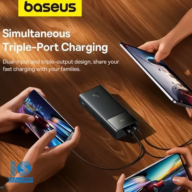 پاوربانک بیسوس ظرفیت 10000mAh میلی آمپر ساعت مدل Star-Lord توان 30 وات