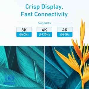کابل HDMI انکر 8K نرخ فریم 60Hz طول 1.8 متر مدل Superior Definition