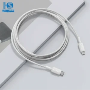 کابل انکر USB-C به لایتنینگ آیفون قیمت کابل شارژ Anker 322 تایپ سی به Lightning طول 180 سانتی متر مدل A81B6 گارانتی 36 ماهه‌ی خدمات طلایی ایستا