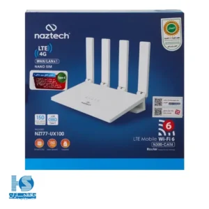 مودم رومیزی نزتک NZT-77UX100 روتر سیم کارتی ثابت Naztech 77UX100