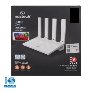 مودم نزتک NZT-77UX400 روتر سیم کارتی رومیزی ثابت Naztech 77UX400