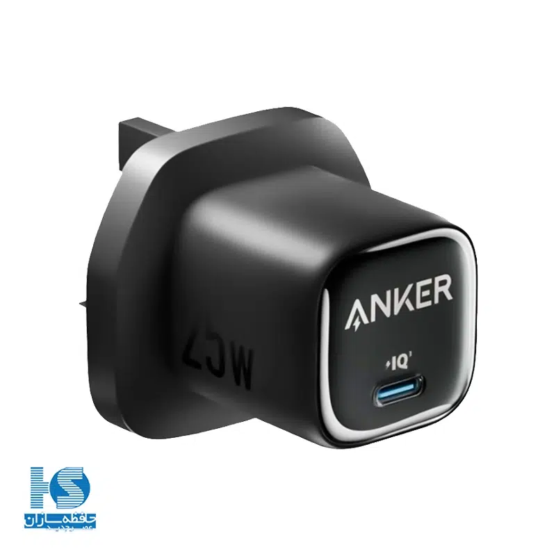 شارژر انکر 25 وات A2656 آداپتور فست شارژ دیواری Anker شارژر انکر 25 وات A2656 آداپتور فست شارژ دیواری Anker