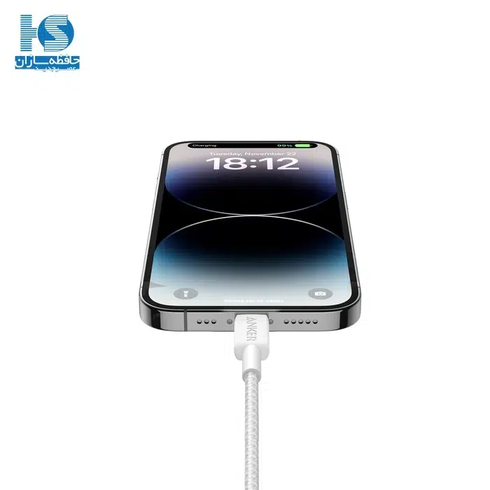 کابل انکر 322 تایپ سی به لایتنینگ آیفون قیمت سیم شارژ Anker 322 USB-C به Lightning مدل A81B5 طول 90 سانتی متر با گارانتی خدمات طلایی ایستا