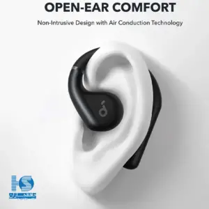 هدفون بلوتوثی انکر AeroFit قیمت هندزفری بی‌سیم Anker ایروفیت مدل A3872 بلوتوث ۵.۳ ضد تعریق با ۱۱ ساعت پخش موسیقی مداوم و گارانتی خدمات طلایی ایستا