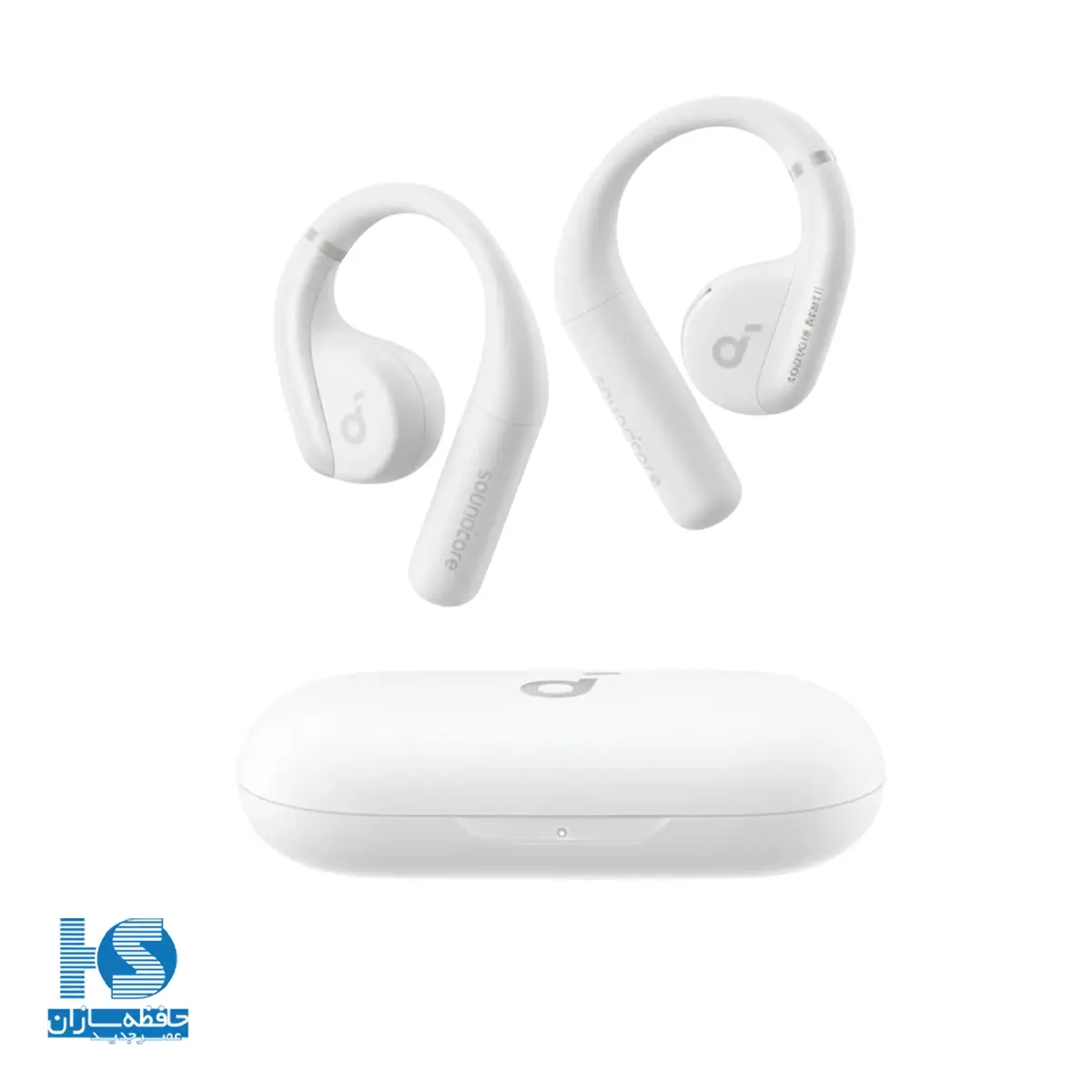 هدفون بلوتوثی انکر AeroFit قیمت هندزفری بی‌سیم Anker ایروفیت مدل A3872 بلوتوث ۵.۳ ضد تعریق با ۱۱ ساعت پخش موسیقی مداوم و گارانتی خدمات طلایی ایستا