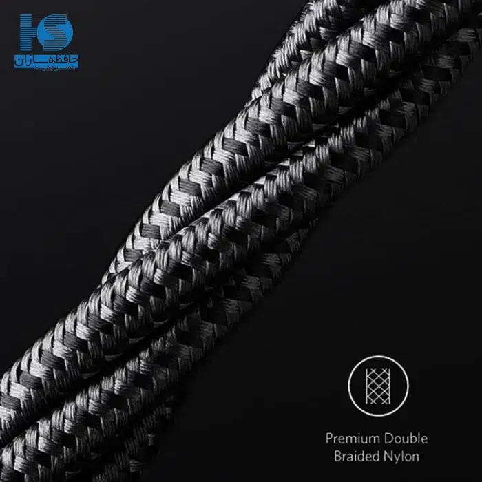 کابل انکر USB به تایپ سی مدل A81H5 قیمت سیم شارژ Anker مدل USB-A به USB-C سرعت انتقال ۴۸۰ Mbps روکش نایلون و پلی‌استر با گارانتی خدمات طلایی ایستا