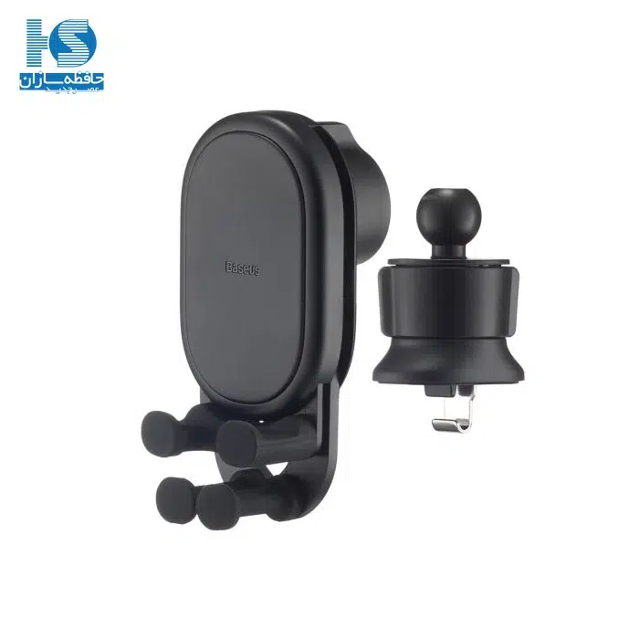 هولدر موبایل بیسوس سری Stable پایه نگهدارنده گوشی ماشین باسئوس مدل Stable Series Gravitational Car Mount Air مخصوص نصب روی دریچه هوا با گارانتی 18 ماهه آونگ