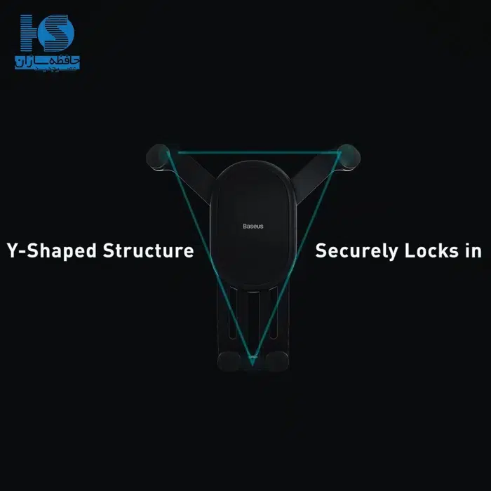 هولدر موبایل بیسوس سری Stable پایه نگهدارنده گوشی ماشین باسئوس مدل Stable Series Gravitational Car Mount Air مخصوص نصب روی دریچه هوا با گارانتی 18 ماهه آونگ