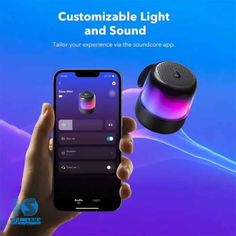 اسپیکر بلوتوثی انکر Glow Mini مدل Anker Soundcore A3136011
