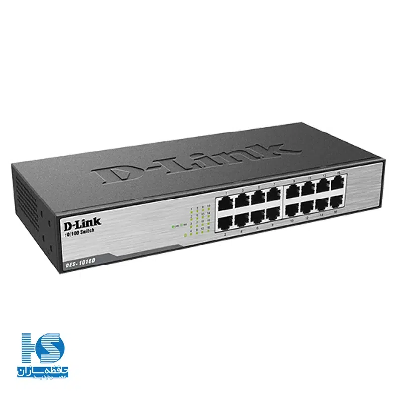 سوئیچ 16 پورت دی لینک DES-1016D مدل D-Link Network Switch