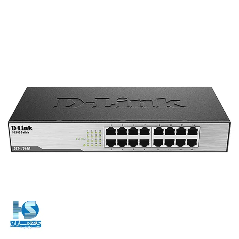 سوئیچ 16 پورت دی لینک DES-1016D مدل D-Link Network Switch