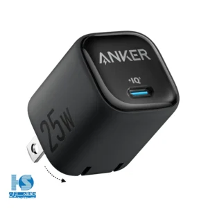 شارژر انکر 25 وات A2656 آداپتور فست شارژ دیواری Anker