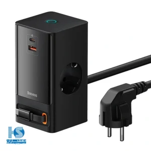 شارژر رومیزی بیسوس PowerCombo Tower PowerStrip توان 65 وات