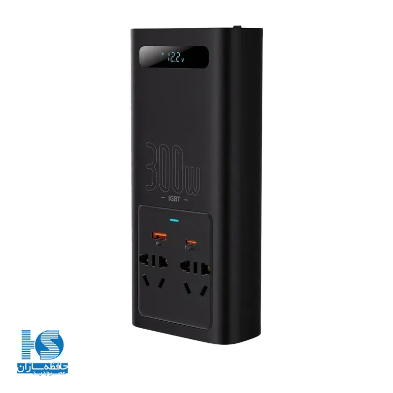 مبدل برق بیسوس Power Inverter اینورتر باسئوس توان 300W