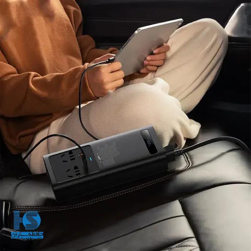 مبدل برق بیسوس Power Inverter اینورتر باسئوس توان 300W