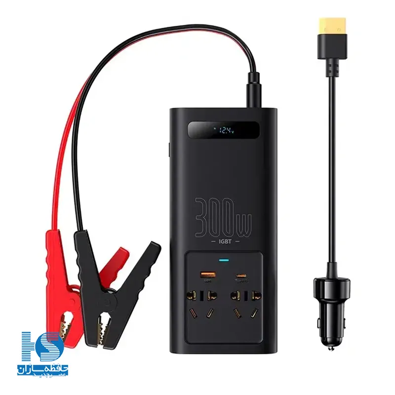 مبدل برق بیسوس Power Inverter اینورتر باسئوس توان 300W
