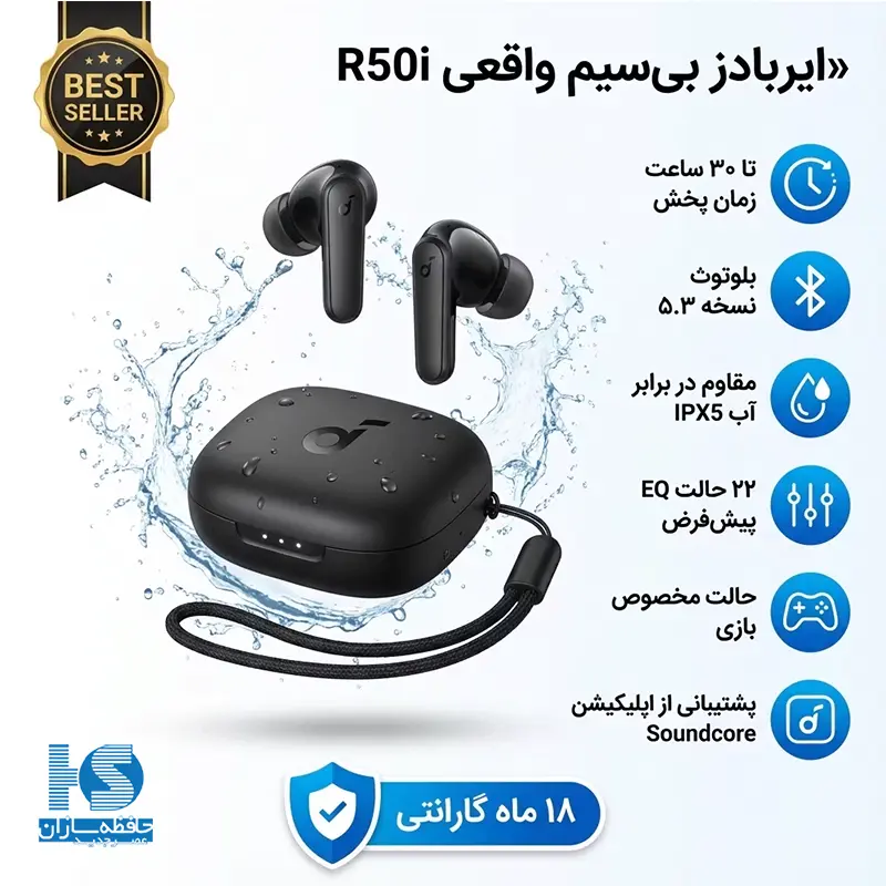 هندزفری بلوتوثی انکر مدل Anker Soundcore R50i