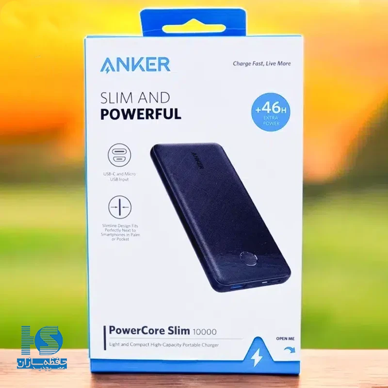 پاوربانک انکر PowerCore Slim 10000 مدل Anker A1229