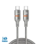کابل تایپ سی به تایپ سی پرودو طول ۱.۲ متر 60 وات CBL030