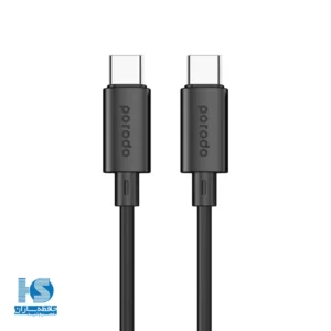 کابل USB-C به USB-C پرودو 60 وات 1.2 متر مدل Porodo Blue