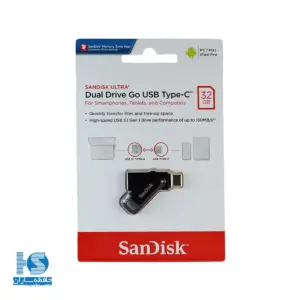 فلش مموری سن دیسک مدل Ultra Dual Drive Go 32GiG