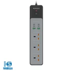 Power Strip 3AC 45W PD-FWCHO52-BK