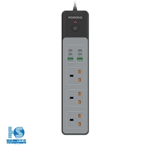 چند راهی برق پرو دو مدل Power Strip 3AC 45W PD-FWCHO52-BK