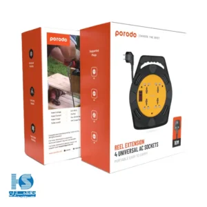 چندراهی برق 10 متری پرودو مدل UNIVERSAL AC SOCKET 4ACEC10M