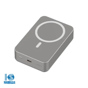 پاوربانک 20000 میلی آمپر پاورولوژی 15 وات مدل Magsafe aluminum