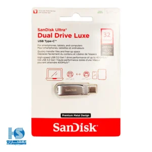 فلش مموری سن دیسک مدل Ultra Dual Drive Luxe Type-C ظرفیت 32 گیگابایت