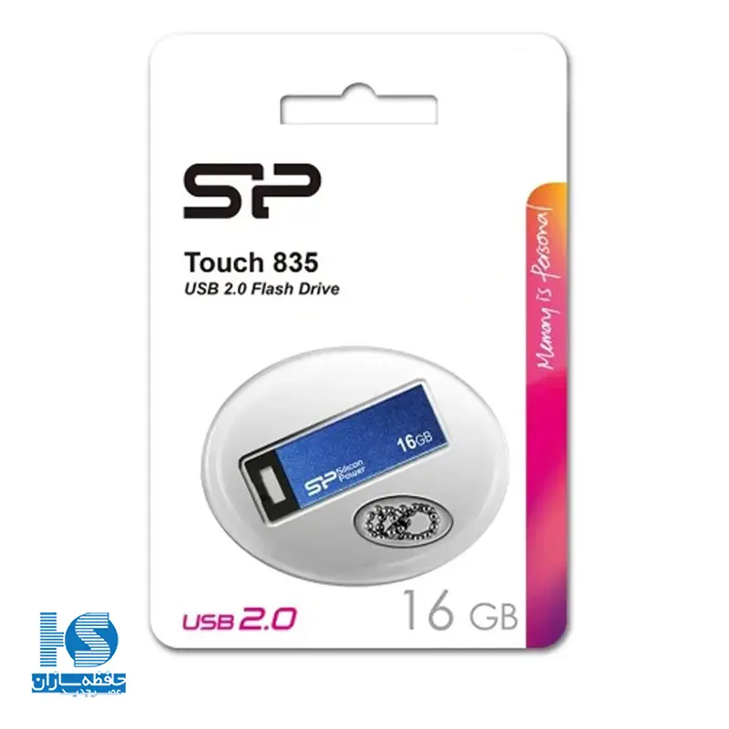 فلش مموری سیلیکون پاور مدل Touch 835 ظرفیت 16GB